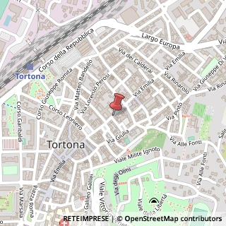 Mappa Via Emilia, 215, 15057 Tortona, Alessandria (Piemonte)