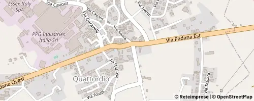 Mappa Quattordio