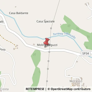 Mappa Località Molino Reguzzi, 2, 29010 Pecorara, Piacenza (Emilia Romagna)