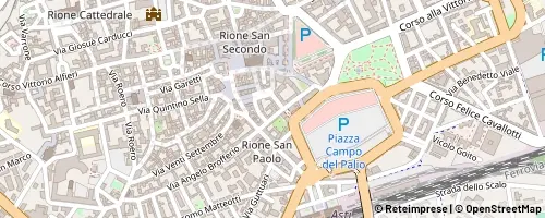 Mappa Asti