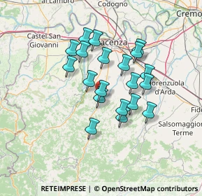 Mappa Via Sant'Antonio, 29020 Vigolzone PC, Italia (11.2225)