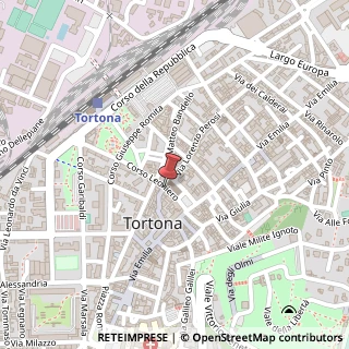 Mappa Via Puricelli, 36, 15057 Tortona, Alessandria (Piemonte)