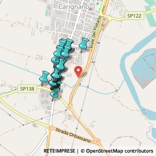 Mappa Strada Comunale Gai Regione, 10041 Carignano TO, Italia (0.37037)