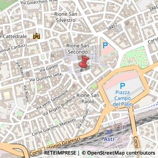 Mappa Piazza Astesano, 2, 14100 Asti, Asti (Piemonte)
