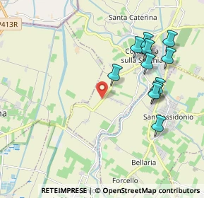 Mappa 41033 Novi di Modena MO, Italia (2.08273)