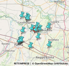 Mappa Via M. L. King, 42041 Brescello RE, Italia (11.99294)