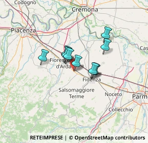 Mappa Strada dell' Agola, 29010 Alseno PC, Italia (8.33091)