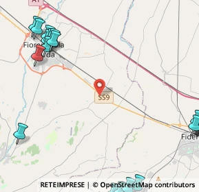 Mappa Strada dell' Agola, 29010 Alseno PC, Italia (7.1325)