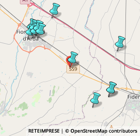 Mappa Strada dell' Agola, 29010 Alseno PC, Italia (5.0125)