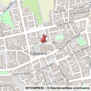 Mappa Via Roma, 41, 44034 Copparo, Ferrara (Emilia Romagna)