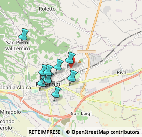 Mappa Via Carlo Cattaneo, 10064 Pinerolo TO, Italia (1.62545)