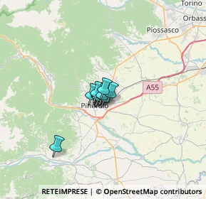 Mappa Via Carlo Cattaneo, 10064 Pinerolo TO, Italia (2.37364)