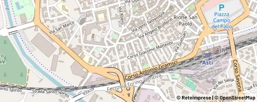 Mappa Asti