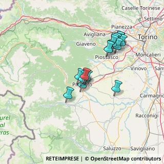Mappa Via Trombotto, 10064 Pinerolo TO, Italia (13.14706)
