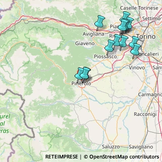 Mappa Via Trombotto, 10064 Pinerolo TO, Italia (18.98286)