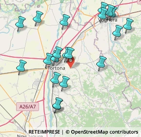 Mappa Strada Sorlino Civ., 15058 Tortona AL, Italia (8.9735)