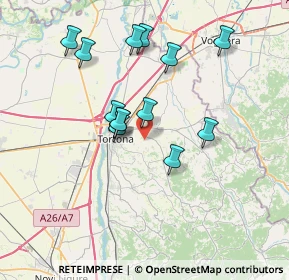 Mappa Strada Sorlino Civ., 15058 Tortona AL, Italia (6.65231)