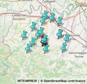 Mappa Via dei Cedri, 29020 Vigolzone PC, Italia (9.657)