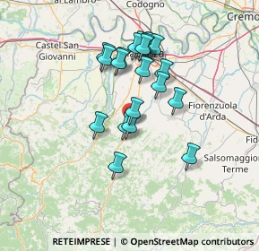 Mappa Via dei Cedri, 29020 Vigolzone PC, Italia (11.9125)