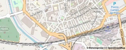 Mappa Asti