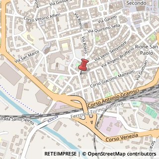 Mappa Via Carlo Lessona, 4, 14100 Asti, Asti (Piemonte)