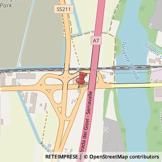 Mappa Strada Statale Per Alessandria, N°10/b/1, 15057 Tortona, Alessandria (Piemonte)