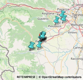 Mappa Strada San Marco, 10064 Pinerolo TO, Italia (7.48231)