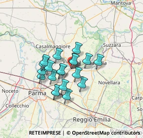 Mappa Via Piero Gobetti, 42041 Brescello RE, Italia (9.9795)