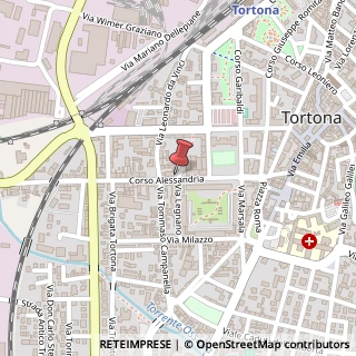 Mappa Corso Alessandria, 47, 15057 Tortona, Alessandria (Piemonte)