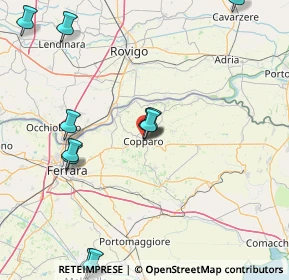 Mappa Via Cavour, 44034 Copparo FE, Italia (19.60273)