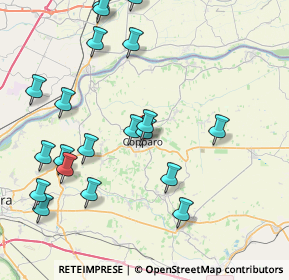 Mappa Via Cavour, 44034 Copparo FE, Italia (9.42)