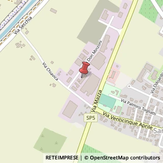 Mappa Via Don Giovanni Minzoni, 8, 41039 San Possidonio, Modena (Emilia Romagna)