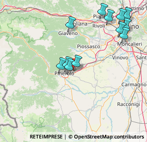 Mappa Via Monte Freidour, 10064 Pinerolo TO, Italia (17.4575)