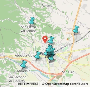 Mappa Strada Monte Orsiera, 10064 Pinerolo TO, Italia (1.57)