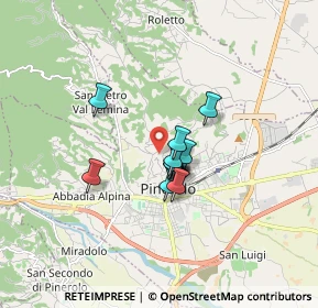 Mappa Strada Monte Orsiera, 10064 Pinerolo TO, Italia (1.00923)