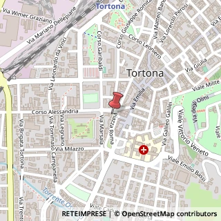 Mappa Piazza Roma, 6, 15057 Tortona, Alessandria (Piemonte)