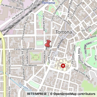 Mappa Largo Borgarelli Eugenio 54, 15057 Tortona AL, Italia, 15057 Tortona, Alessandria (Piemonte)