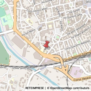 Mappa Via Croce Verde, 4, 14100 Asti, Asti (Piemonte)