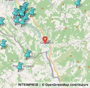 Mappa Via Eugenio Montale, 27052 Godiasco Salice Terme PV, Italia (3.33)