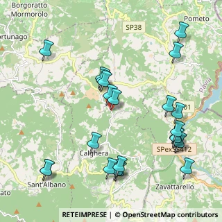 Mappa Località Casa D'Agosto, 27050 Colli Verdi PV, Italia (2.43913)