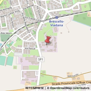 Mappa Via Mattei, 5, 42041 Brescello, Reggio nell'Emilia (Emilia Romagna)