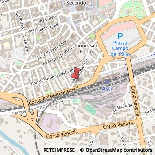 Mappa Via Guttuari, 53, 14100 Asti, Asti (Piemonte)