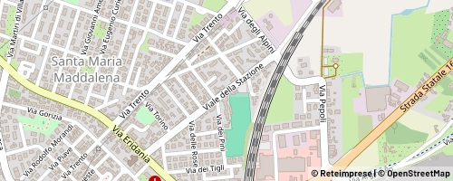 Mappa Occhiobello