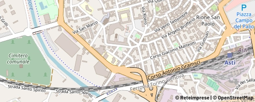 Mappa Asti