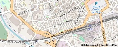 Mappa Asti