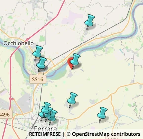 Mappa Via dei Calzolai, 44123 Francolino FE, Italia (4.78)