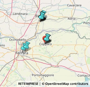 Mappa Via Marino Carletti, 44034 Copparo FE, Italia (11.325)