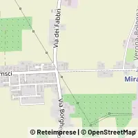 Mapa Mirandola