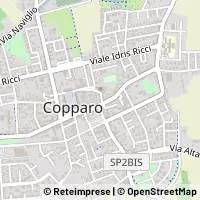 Karte Copparo