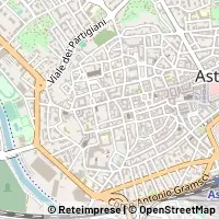 Kaart Asti